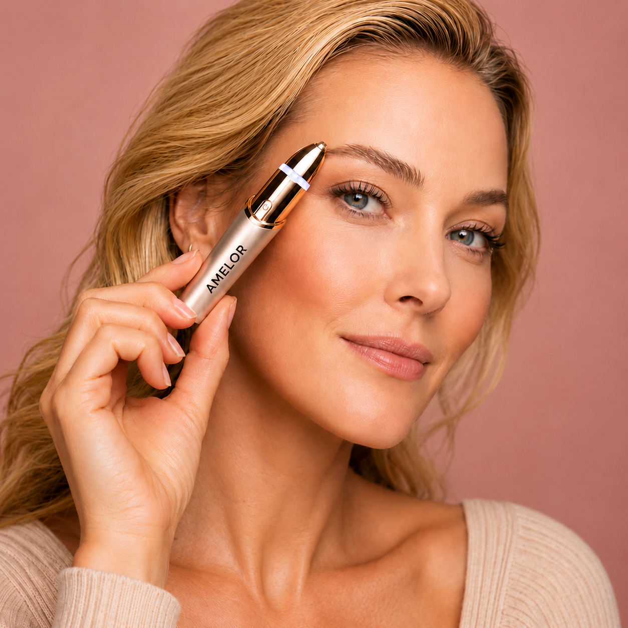 Depiladora Facial y De cejas 2 en 1 Amelor